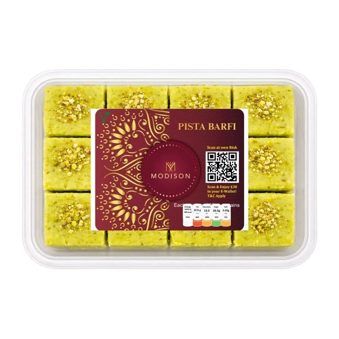 PISTA BARFI - 12 PCS